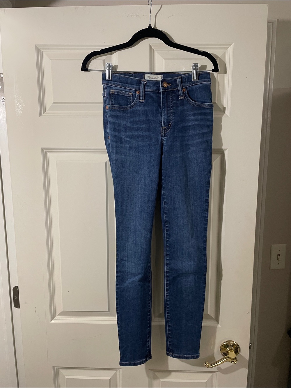 Madewell Dark Blue Skinny Jeans
